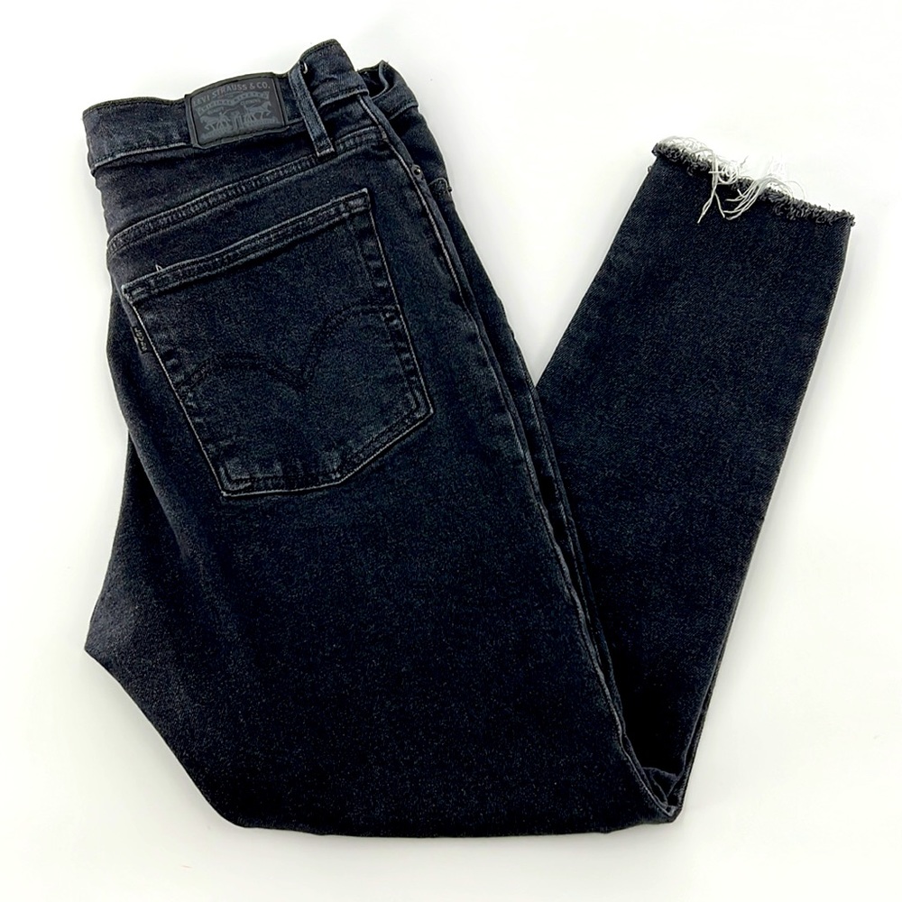 Levi's Wedgie Skinny Jeans - Black - 32